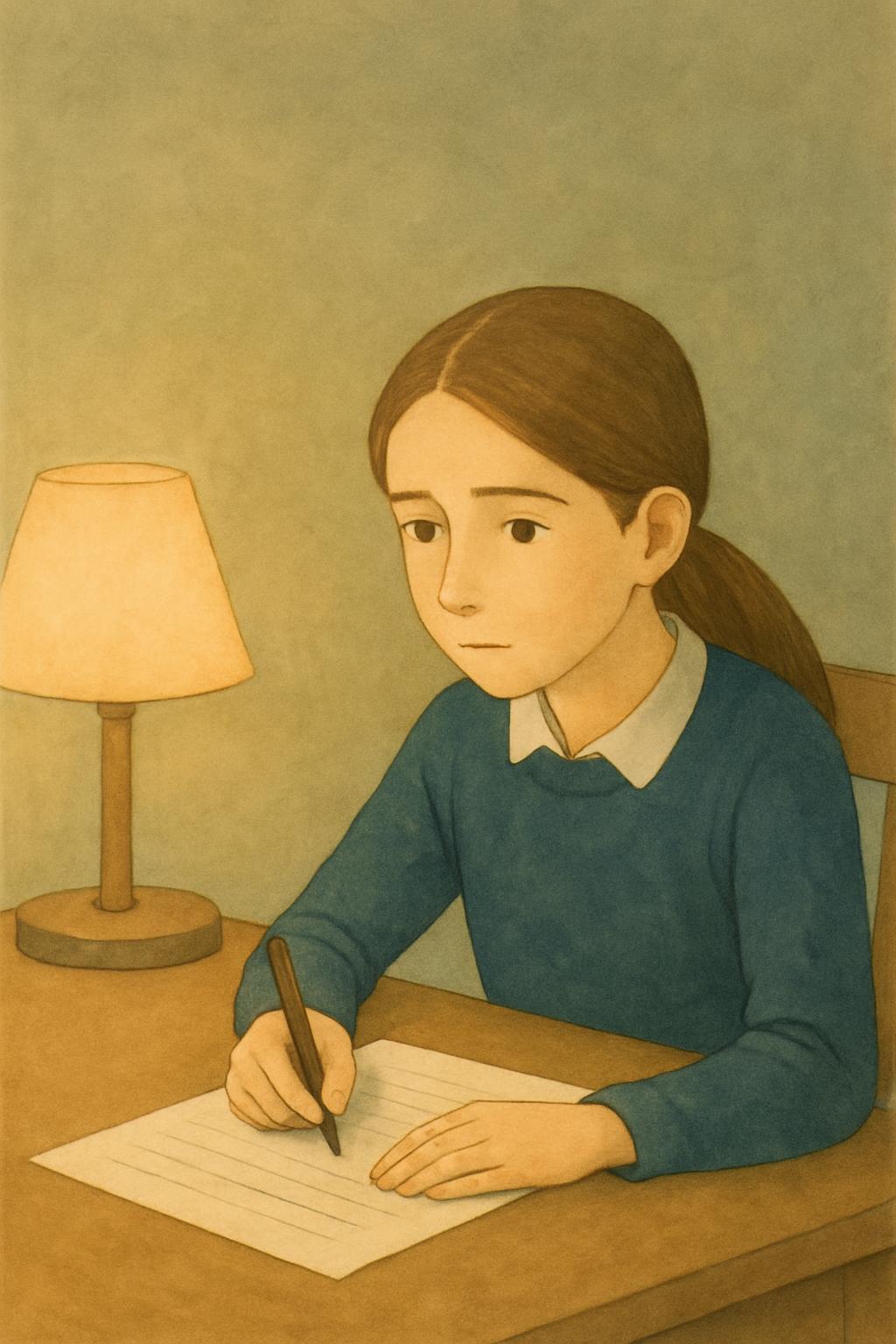 Test anxiety changes when a child acts on what they can influence