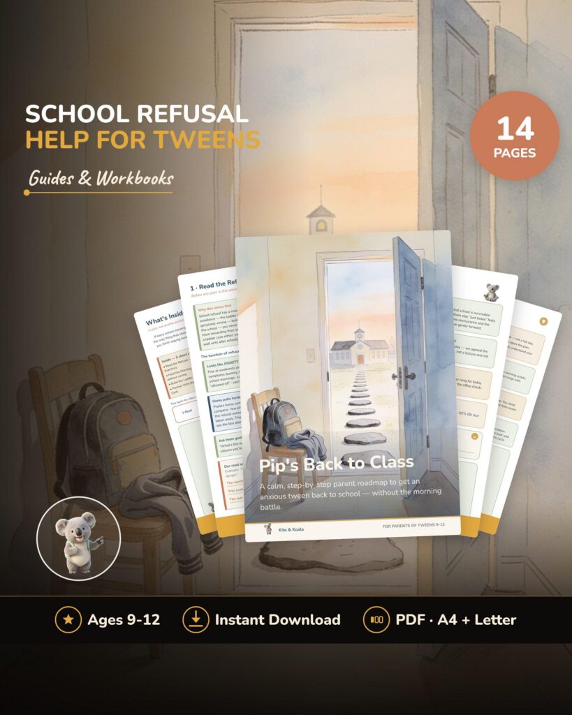 School Refusal Help for Tweens: Parent Guide to a Calm Back-to-School Return Plan